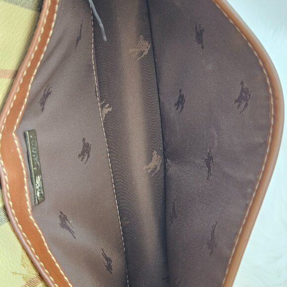 Burberry Brown Leather clutch - Picture 14 of 17